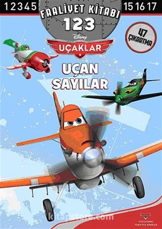 Uçaklar Uçan Sayılar 1-2-3 Faaliyet Kitabı