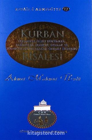 Kurban Risalesi / Resail-i Ahmediyye-17