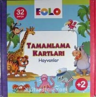 EOLO Tamamlama Kartları - Hayvanlar (32 Parça)