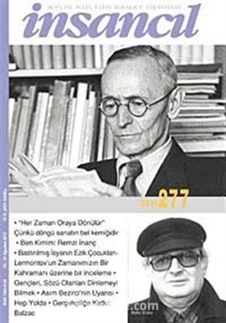 İnsancıl Aylık Kültür ve Sanat Dergisi Sayı:277 Ağustos 2013