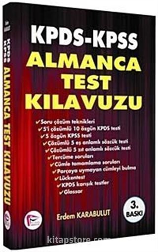 KPDS KPSS Almanca Test Kılavuzu