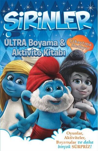 Şirinler - Ultra Boyama ve Aktive Kitabı