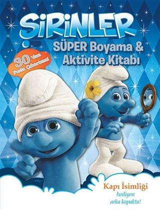 Şirinler - Süper Boyama ve Aktivite Kitabı