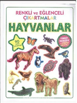 Renkli ve Eğlenceli Çıkartmalar Hayvanlar