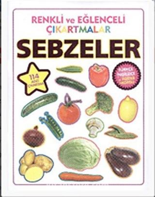 Renkli ve Eğlenceli Çıkartmalar Sebzeler