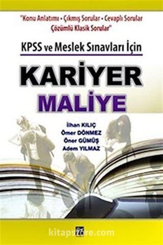 Kariyer KPSS ve Meslek Sınavları İçin - Maliye