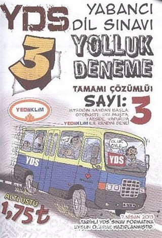 YDS Yolluk Deneme Tamamı Çözümlü Sayı: 3