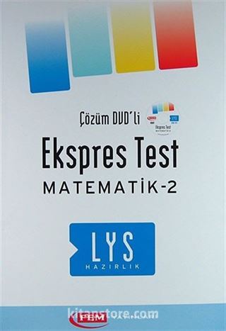 Çözüm DVD'li Ekspres Test Matematik-2 LYS Hazırlık