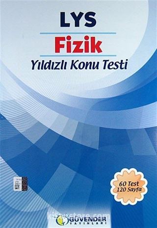 LYS Fizik Yıldızlı Konu Testi (60 Test 120 Sayfa)