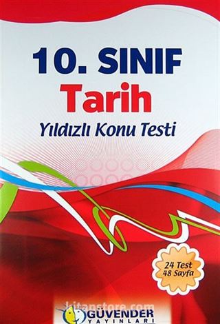 10. Sınıf Tarih Yıldızlı Konu Testi (24 Test 48 Sayfa)