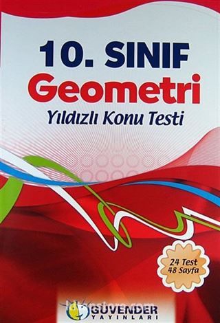 10. Sınıf Geometri Yıldızlı Konu Testi (24 Test 48 Sayfa)