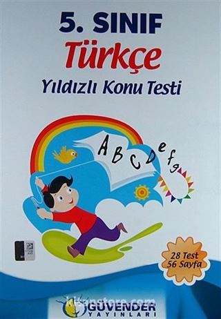 5. Sınıf Türkçe Yıldızlı Konu Testi (28 Test 56 Sayfa)