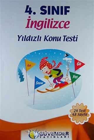 4.Sınıf İngilizce Yıldızlı Konu Testi (20 Test 40 Sayfa)