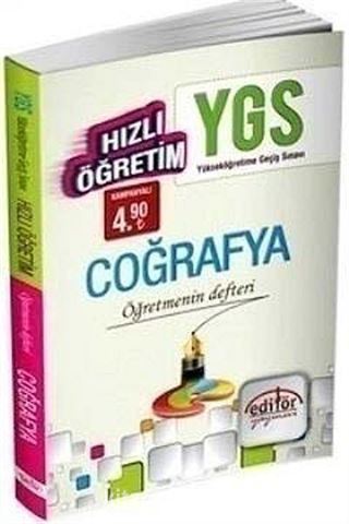 YGS Hızlı Öğretim Coğrafya - Öğretmenin Defteri