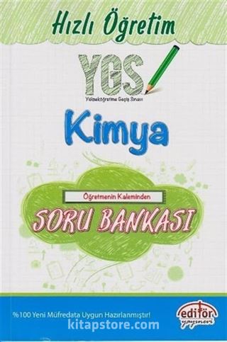 YGS Hızlı Öğretim Kimya Soru Bankası- Öğretmenin Kaleminden