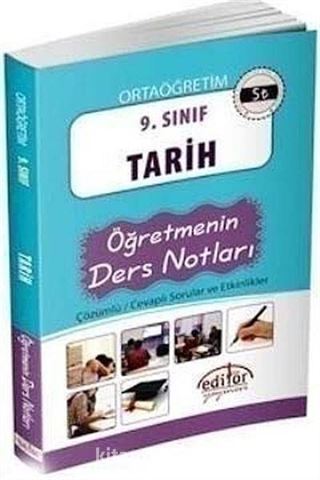 9. Sınıf Tarih Öğretmenin Ders Notları