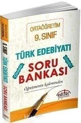 9. Sınıf Türk Edebiyatı Soru Bankası Öğretmenin Kaleminden