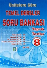 8.Sınıf Ünitelere Göre Temel Dersler Soru Bankası Yaprak Testler