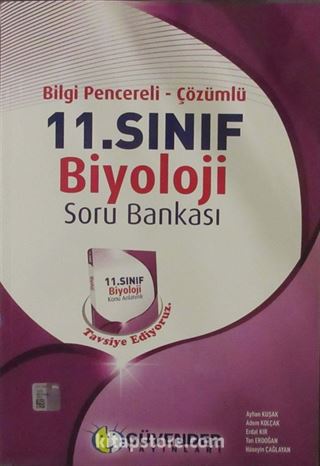 11. Sınıf Biyoloji Soru Bankası (Bilgi Pencereli-Çözümlü)