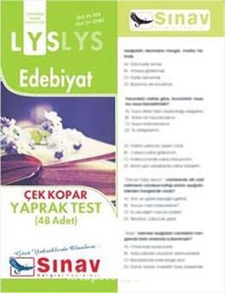 LYS Edebiyat Çek Kopar Yaprak Test (48 Adet)