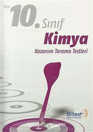 10. Sınıf Kimya Kazanım Tarama Testleri