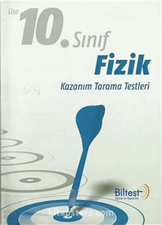 10. Sınıf Fizik Kazanım Tarama Testleri