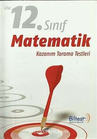 12. Sınıf Matematik Kazanım Tarama Testleri