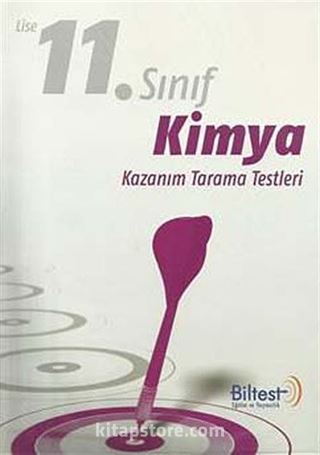 11. Sınıf Kimya Kazanım Tarama Testleri