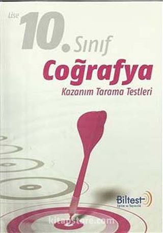 10. Sınıf Coğrafya Kazanım Tarama Testleri