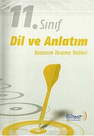 11. Sınıf Dil ve Anlatım Kazanım Tarama Testleri