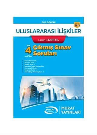 Uluslararası İlişkiler 1. Sınıf 1. Yarıyıl Çıkmış Sınav Soruları