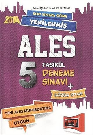 2014 ALES 5 Fasikül Deneme Sınavı+Çözüm Kitabı