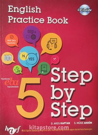 5. Sınıf Step by Step English Practice Book+Cd İlaveli