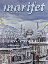 Marifet Aylık İlim ve Kültür Dergisi Sayı:12 Eylül 2013