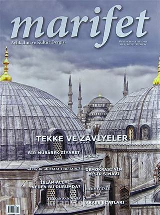 Marifet Aylık İlim ve Kültür Dergisi Sayı:12 Eylül 2013