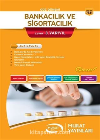 Bankacılık ve Sigortacılık 2. Sınıf 3. Yarıyıl