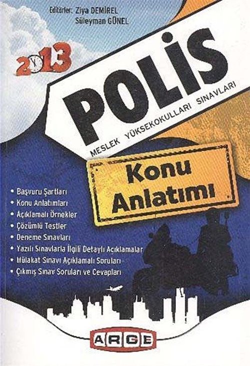 2013 Polis Meslek Yüksekokulları Sınavları Konu Anlatımı