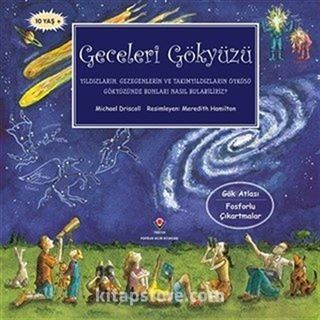 Geceleri Gökyüzü (Gök Atlası Fosforlu Çıkartmalar)