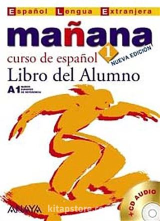 Manana 1 Libro del Alumno A1 +CD (İspanyolca Temel Seviye Ders Kitabı +CD)