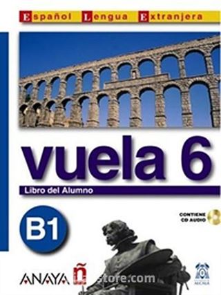 Vuela 6 Libro del Alumno B1 +CD (İspanyolca Orta Seviye ders Kitabı +CD)