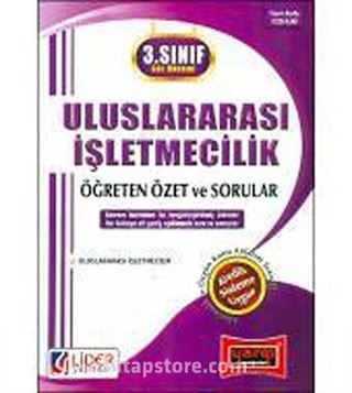 3.Sınıf 5. Yarıyıl Güz Dönemi Uluslararası İşletmecilik Öğreten Özet ve Sorular (Kod: AF-135-UAI)