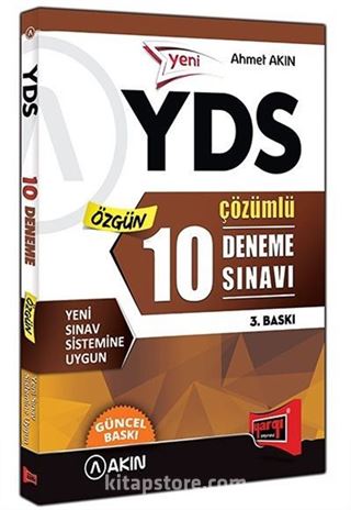 2015 YDS Çözümlü 10 Deneme Sınavı