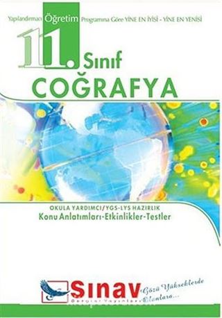 11. Sınıf Coğrafya YGS-LYS Hazırlık Konu Anlatımları-Etkinlikler-Testler / Okula Yardımcı