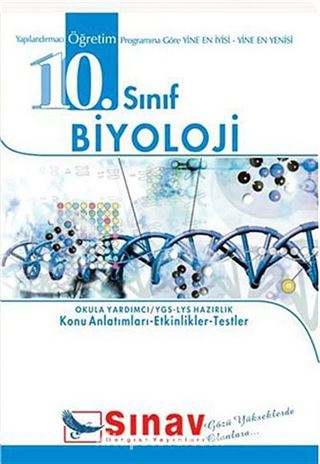 10. Sınıf Biyoloji Etkinlik ve Testlerle Konu Anlatımı