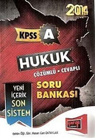 2014 KPSS A Hukuk Çözümlü-Cevaplı Soru Bankası