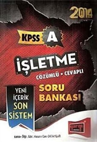 2014 KPSS A İşletme Çözümlü-Cevaplı Soru Bankası