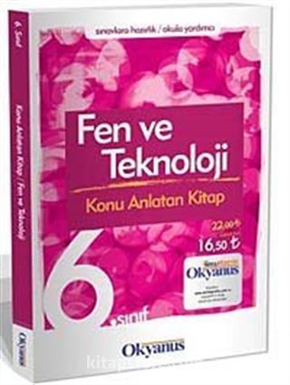 6.Sınıf Fen ve Teknoloji Konu Anlatan Kitap