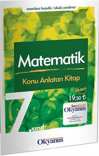 7.Sınıf Matematik Konu Anlatan Kitap