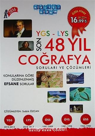 2014 YGS-LYS Coğrafya Son 48 Yıl Soruları ve Çözümleri