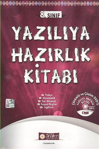 8.Sınıf Yazılıya Hazırlık Kitabı (Çözüm DVD'li)